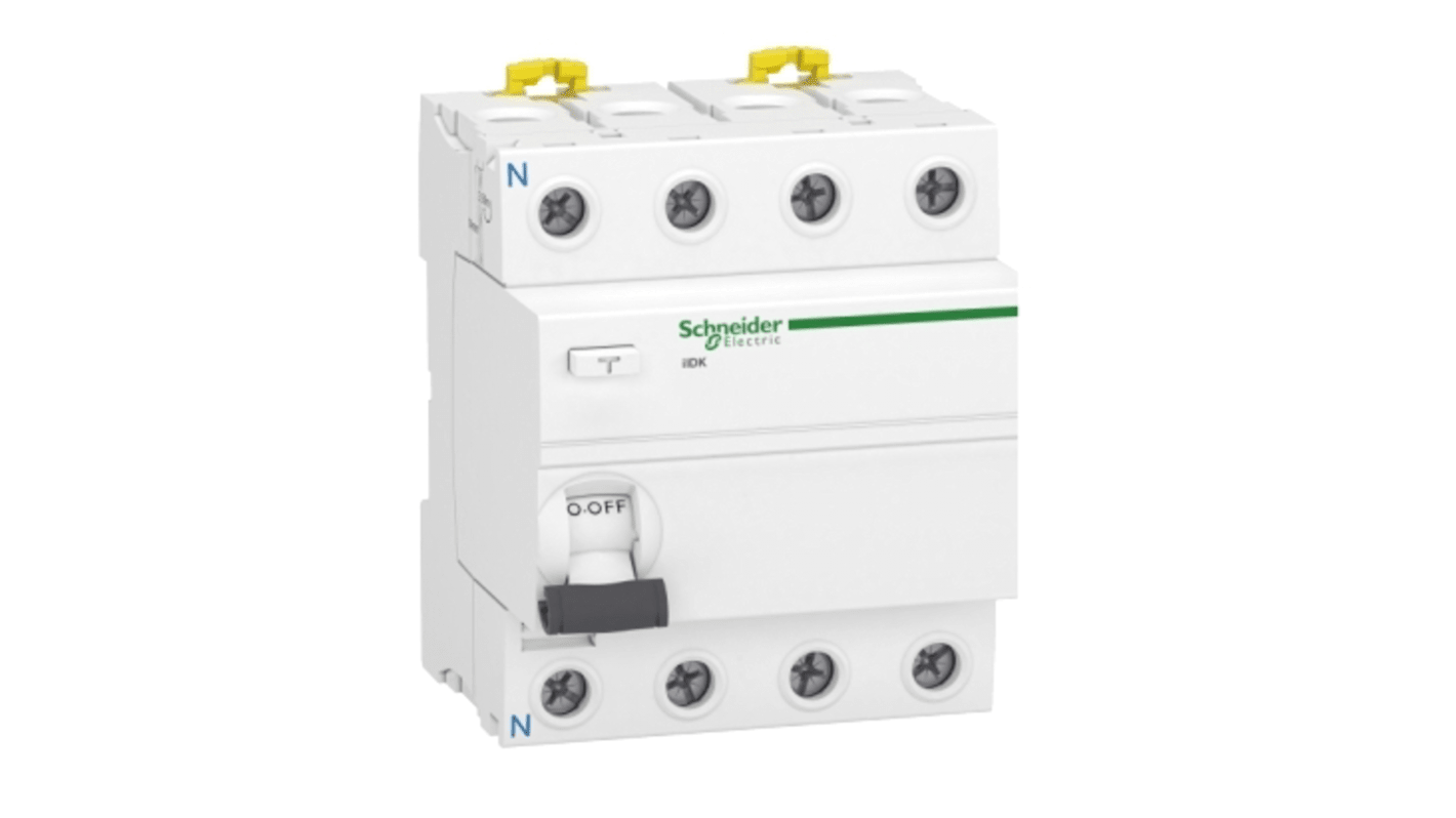 A9R56425 | Schneider Electric Acti9 iIDK RCCB, 25A, 4 Pole, 300mA, Type ...