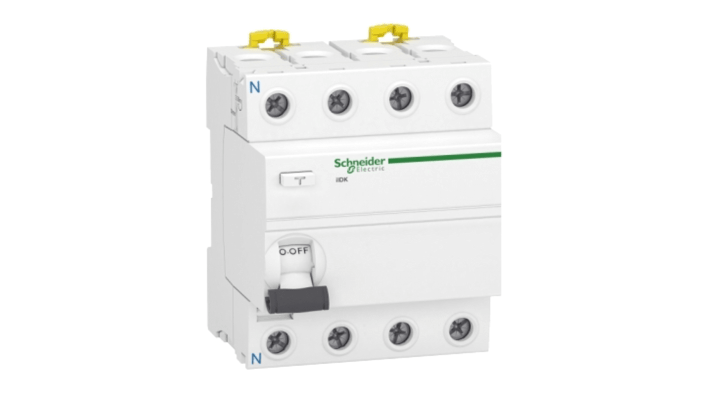 Schneider Electric Acti9 Vigi IC60 4P 63A 300mA Type AC - A9V14463