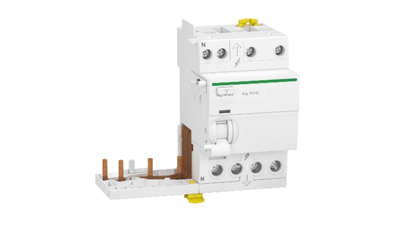 Schneider Electric Acti9 iTG40 RCCB, 3P+N-polig, 40A, 30mA Typ AC Acti9 400V ac