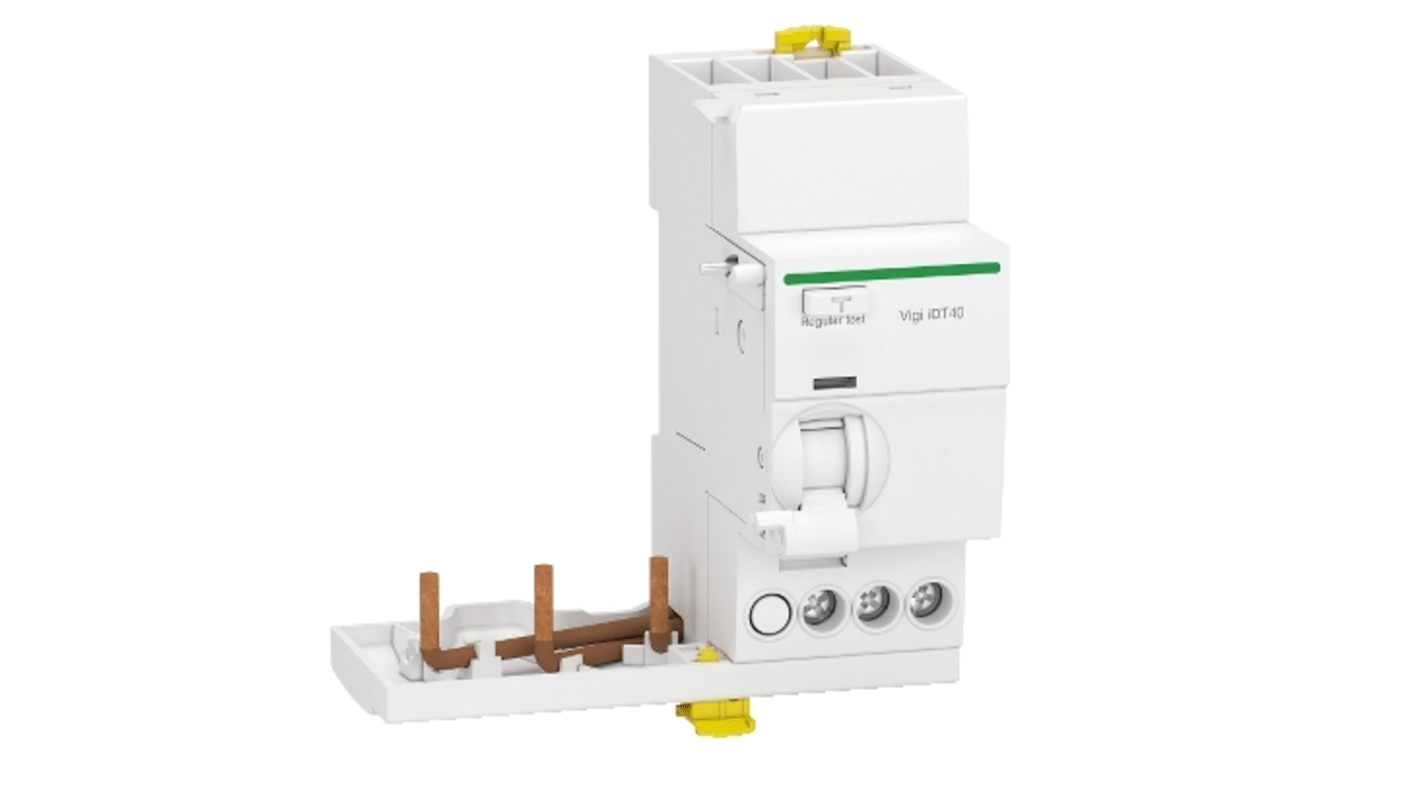 RCCB Schneider Electric, 25A Tipo A, 3 Polos, 30mA Acti9 400V ac