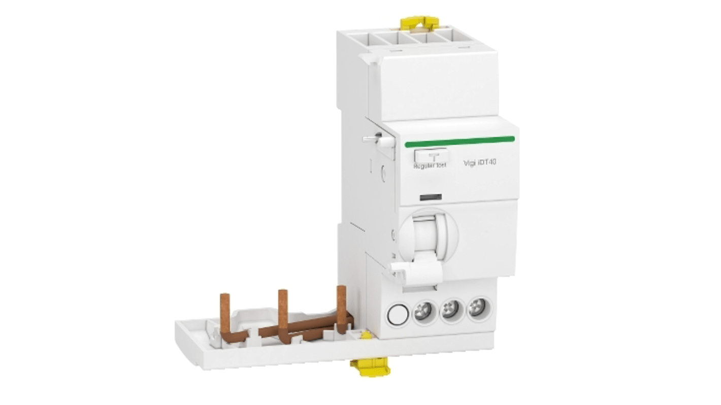 Interrupteur différentiel Schneider Electric Acti9 iDT40, 3 Pôles, 25A, 300mA, Type A