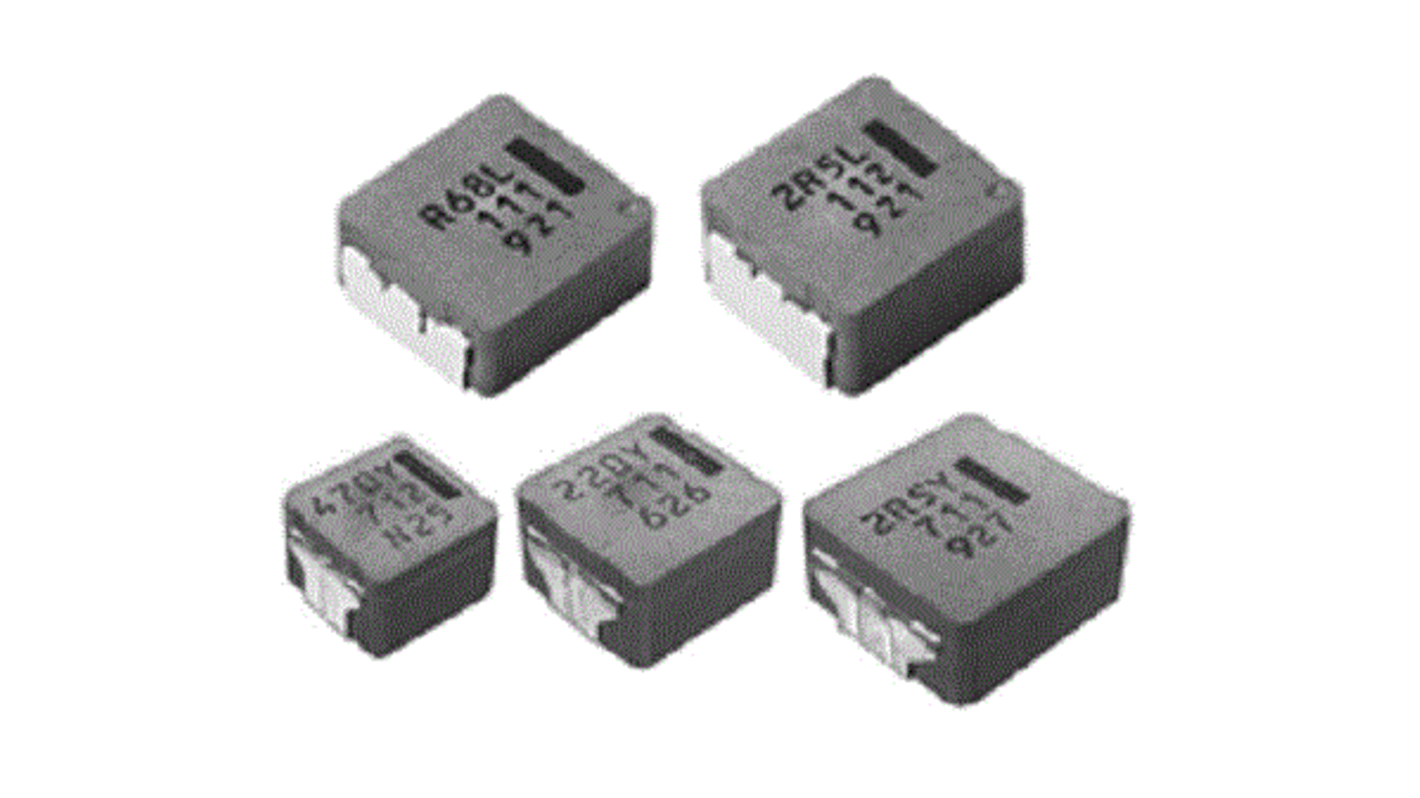 Panasonic, ETQP4M Shielded Wire-wound SMD Inductor with a Metal Composite Core, 22 μH ±20% 2.9A Idc