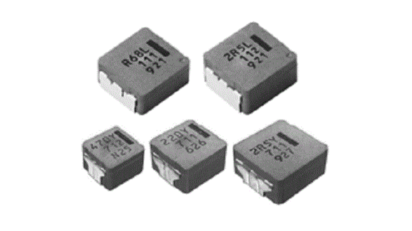 Panasonic, ETQP4M Shielded Wire-wound SMD Inductor with a Metal Composite Core, 2.2 μH ±20% 10.2A Idc