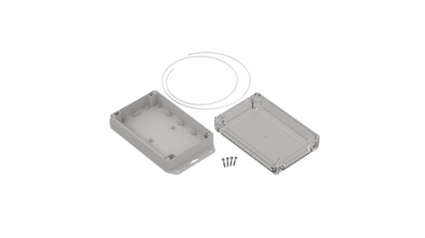 RS PRO Polycarbonate Enclosure, 60.1 x 121.5 x 179.9mm