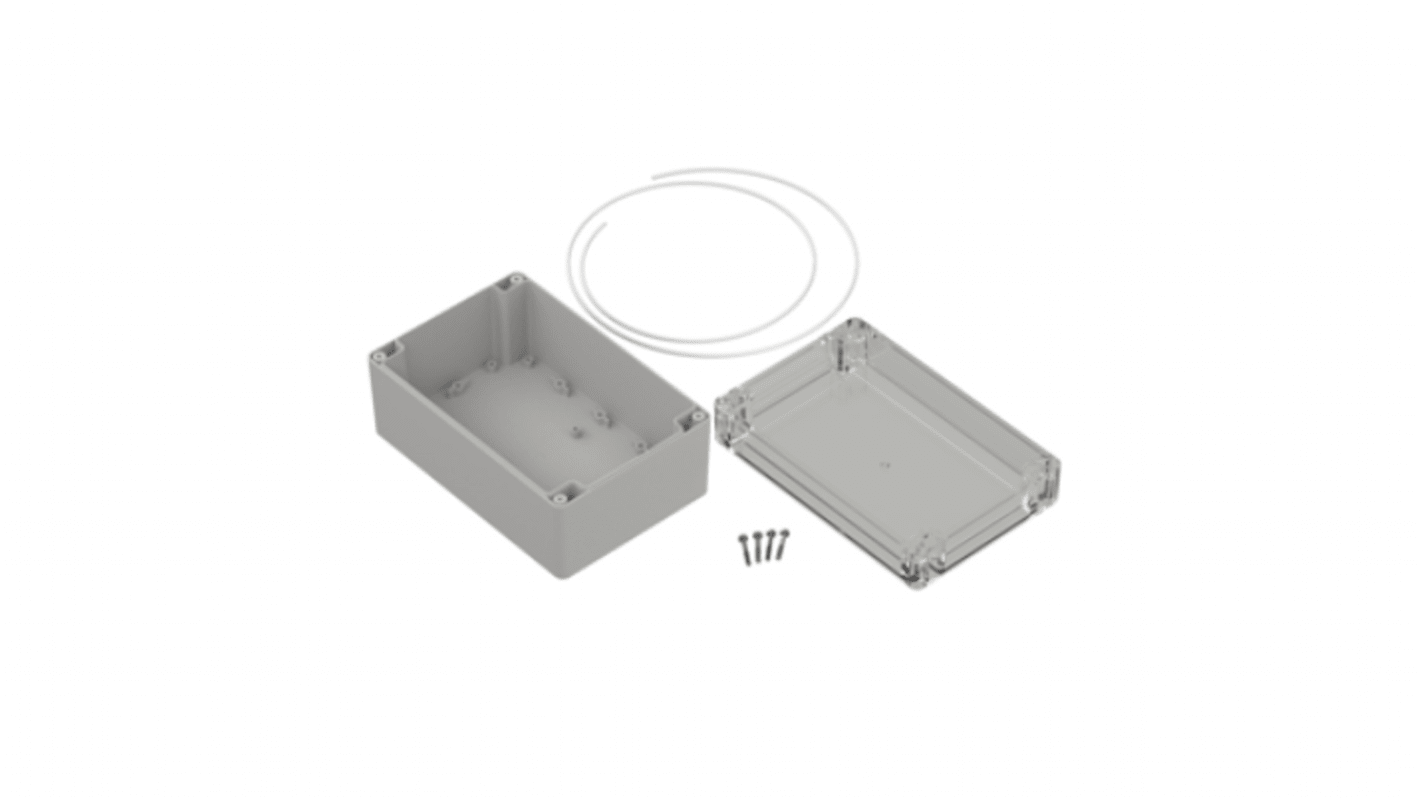 RS PRO Polycarbonate Enclosure, 90.3 x 120.1 x 180.1mm