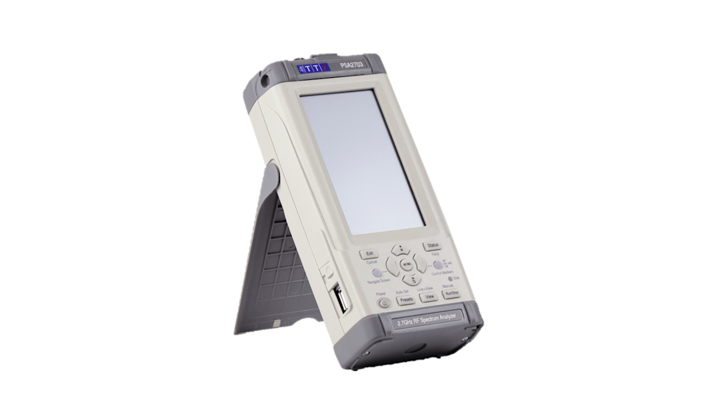 Analyseur de spectre Portable Aim-TTi PSA Series 3 2.7GHz, , 1 voies