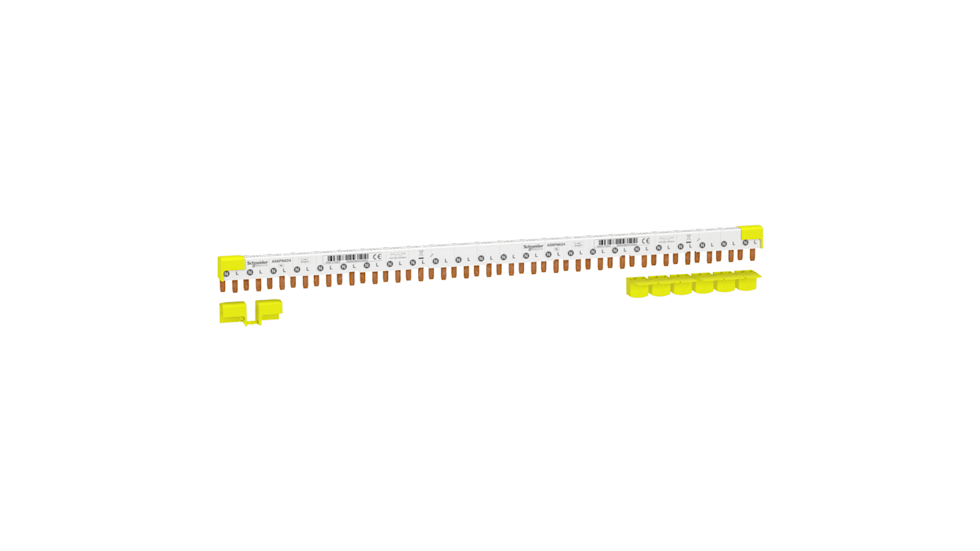 Peigne de raccordement Schneider Electric 1 Phase, pas:9mm, 230V, Série Acti9 iDT40