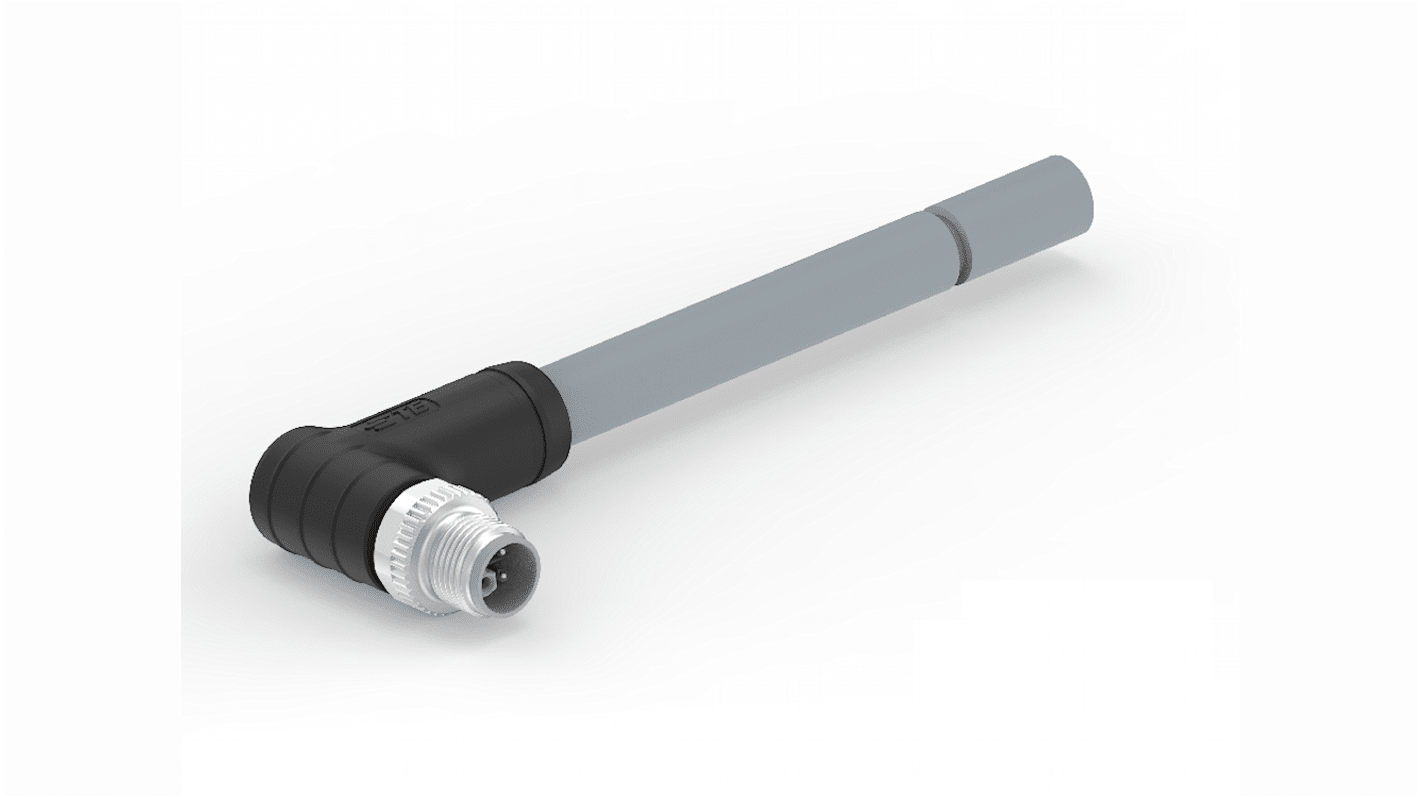 Cavo sensore/attuatore TE Connectivity M12 Maschio / Senza terminazione, Ø 9.65mm, L. 1.5m