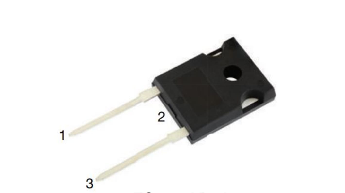 Rectificador y diodo Schottky, VS-E5PX6006LHN3, 120A, 600V, TO-247AD 2L, Diodo epitaxial de recuperación rápida