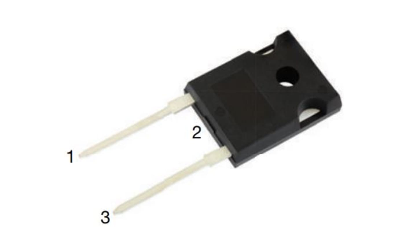 Diode Schottky et de redressement traversante Vishay, 60A, 600V, To-247AD 2L