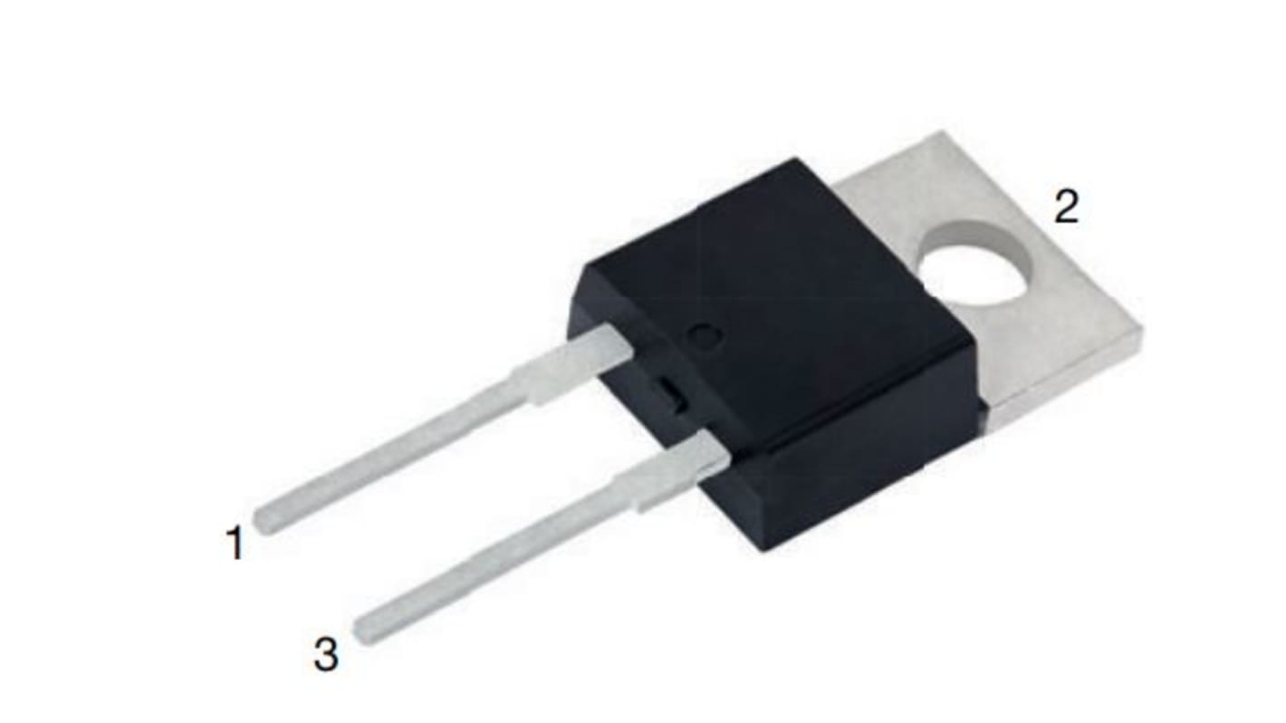 Vishay THT Gleichrichter & Schottky-Diode, 600V / 30A To-247AD 2L.