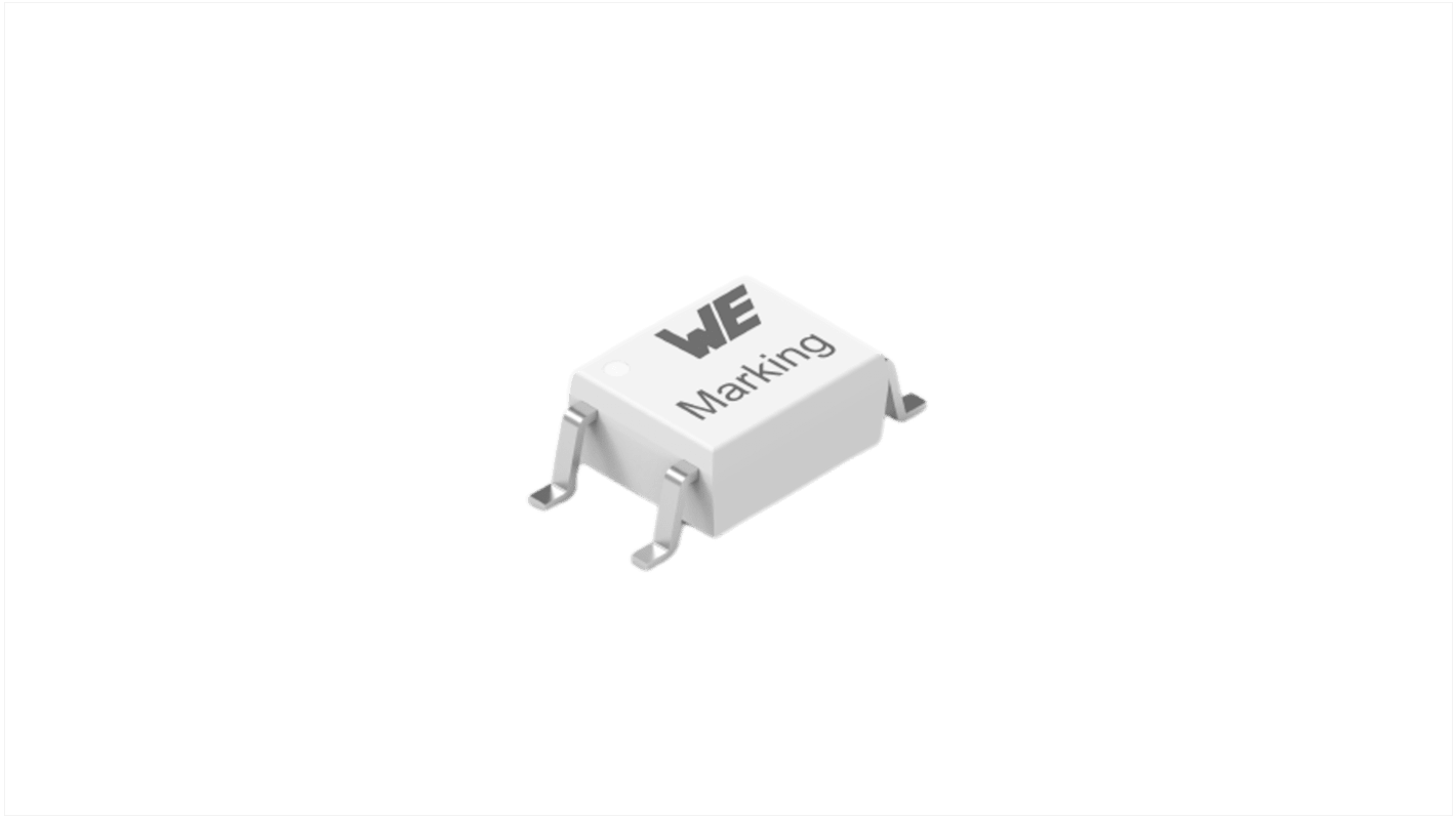 Würth Elektronik WL-OCPT SMD Fototransistor / Phototransistor-Out, 4-Pin SOP