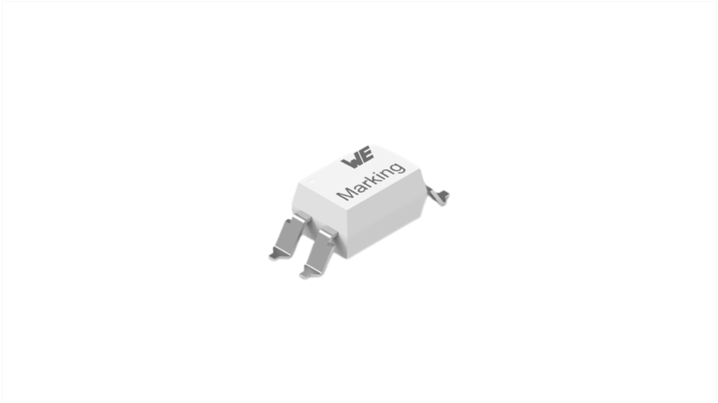 Wurth Elektronik, 140817144100 Transistor Output Phototransistor, Through Hole, 4-Pin