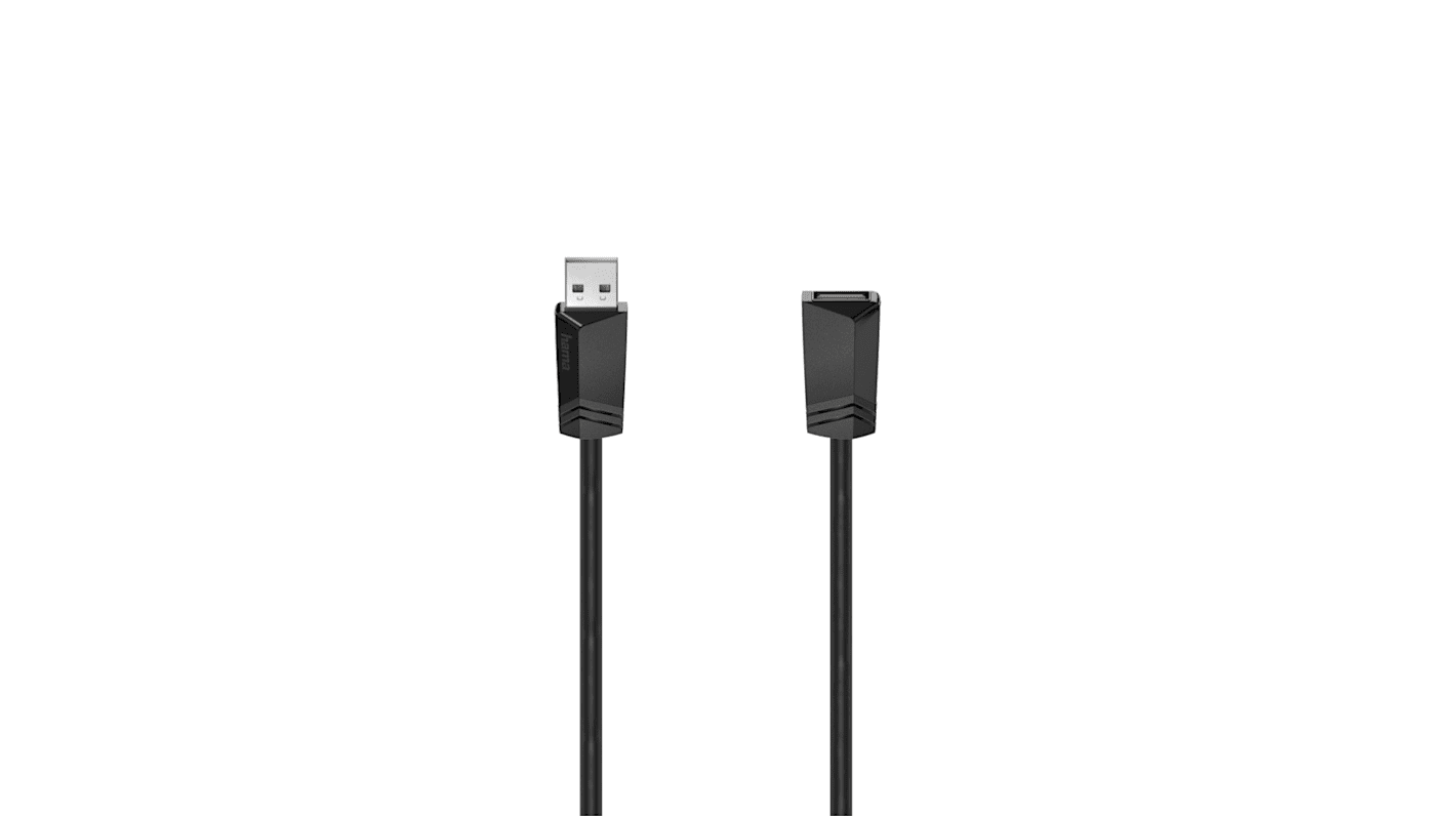 200620 Hama USB 2.0 Cable, Male USB A to Female USB A USB Extension