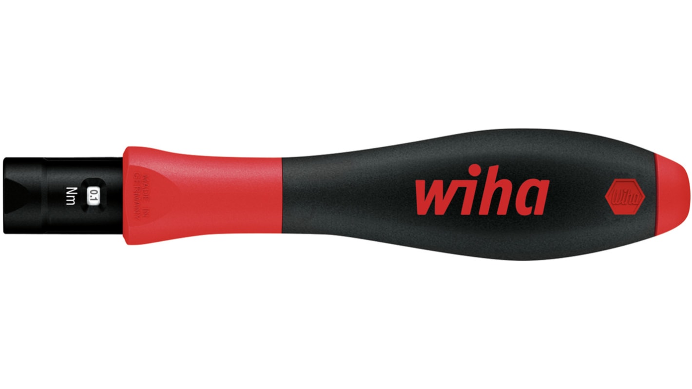 26463 Wiha Adjustable Hex Torque Screwdriver, 0.8 → 5Nm, 4 mm Drive RS