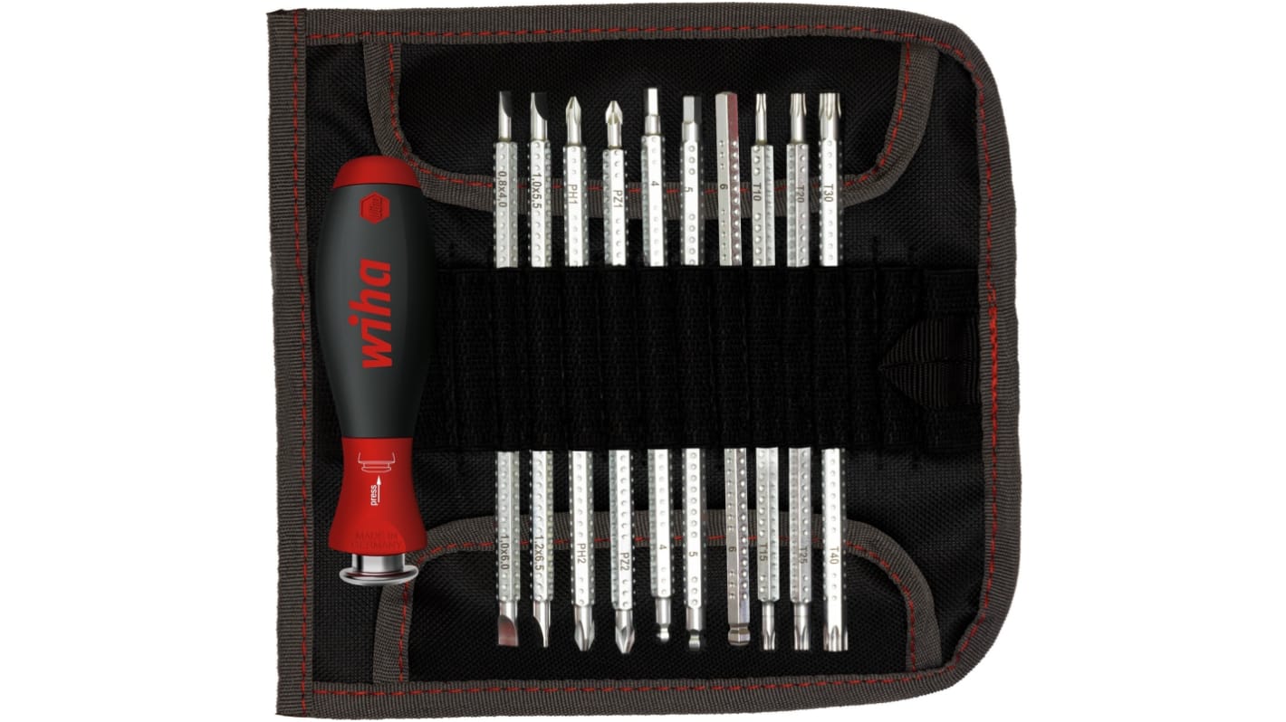 03591 Wiha Ball End Hex; Phillips; Pozidriv; Torx Interchangeable