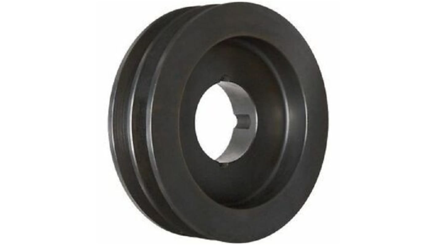 OPTIBELT Gusseisen V-Riemenscheibe, 4 Zähne, Bohrung 48mm