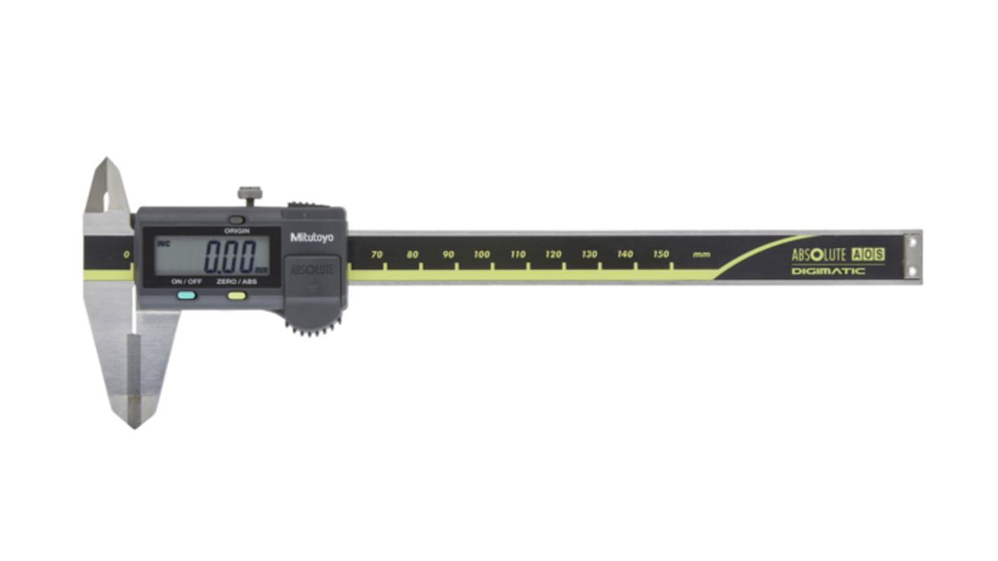 50023330 Mitutoyo 150mm Digital Caliper, Metric RS