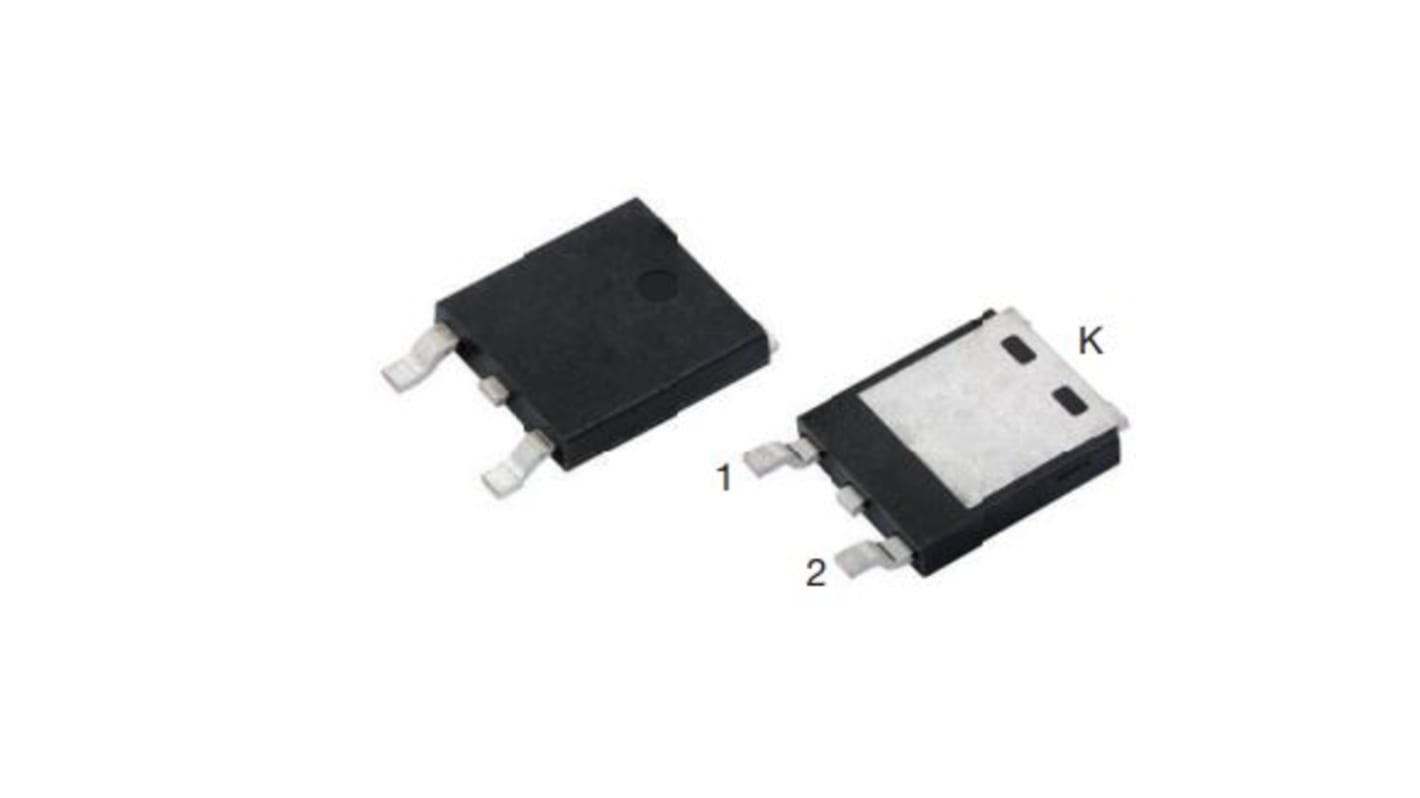 Vishay SMD Schottky Gleichrichter & Schottky-Diode 2 Paar gemeinsame Kathode, 100V / 20A SlimDPAK