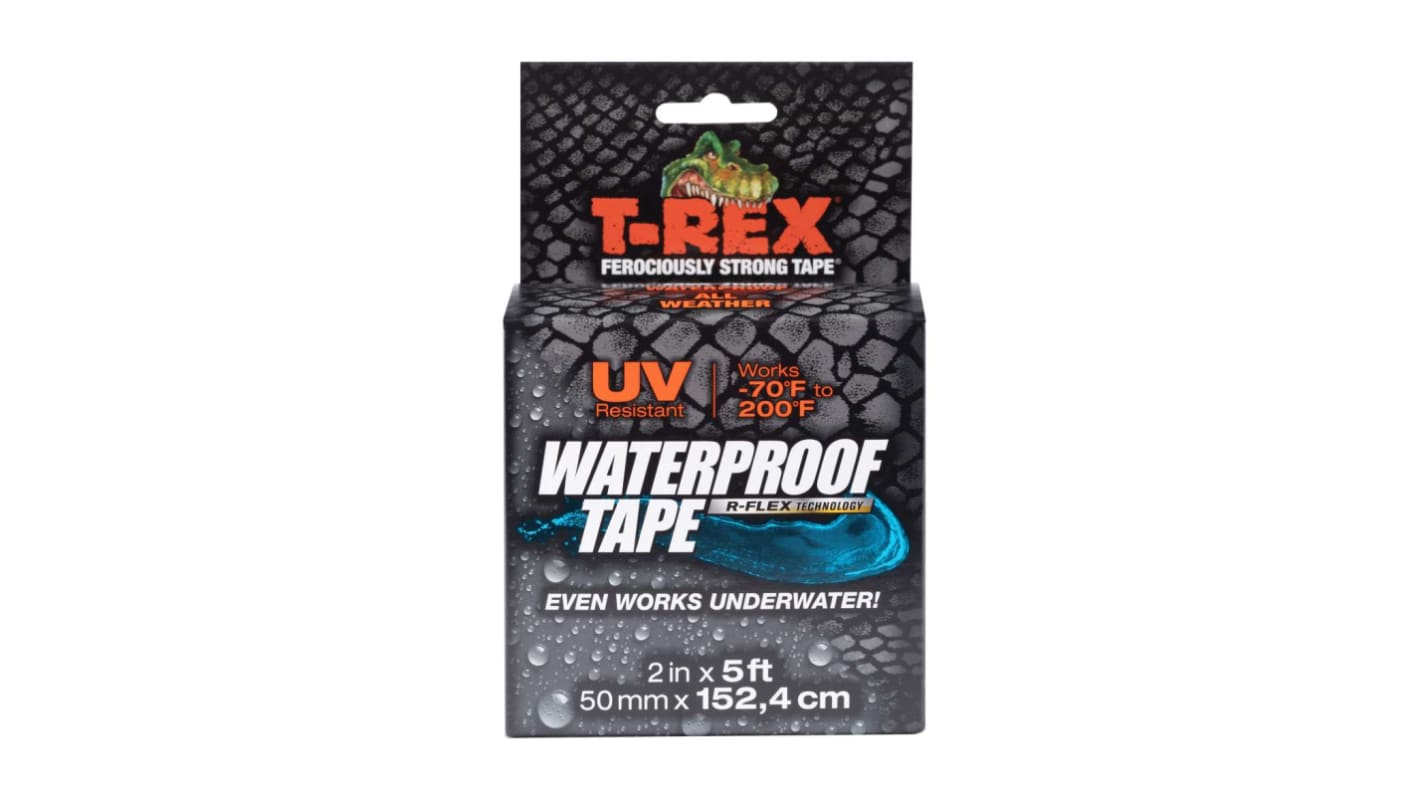 T-REX, Selvvulkaniserende tape, 1.52m, Bredde: 48mm, Sort Farve 285988