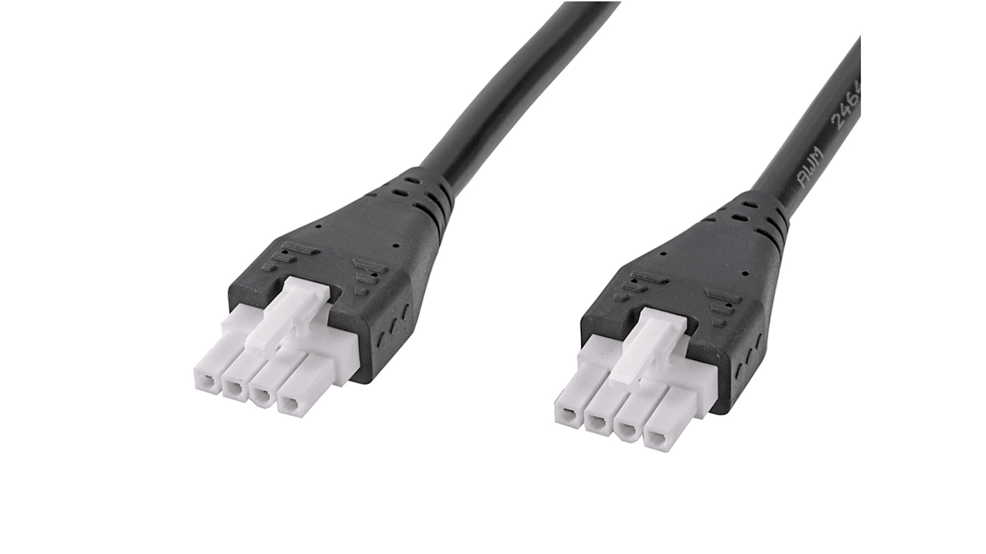 Molex Mini-Fit Jr. Platinenstecker-Kabel 215330 Mini-Fit Jr. / Mini-Fit Jr. Buchse / Buchse Raster 4.2mm, 500mm