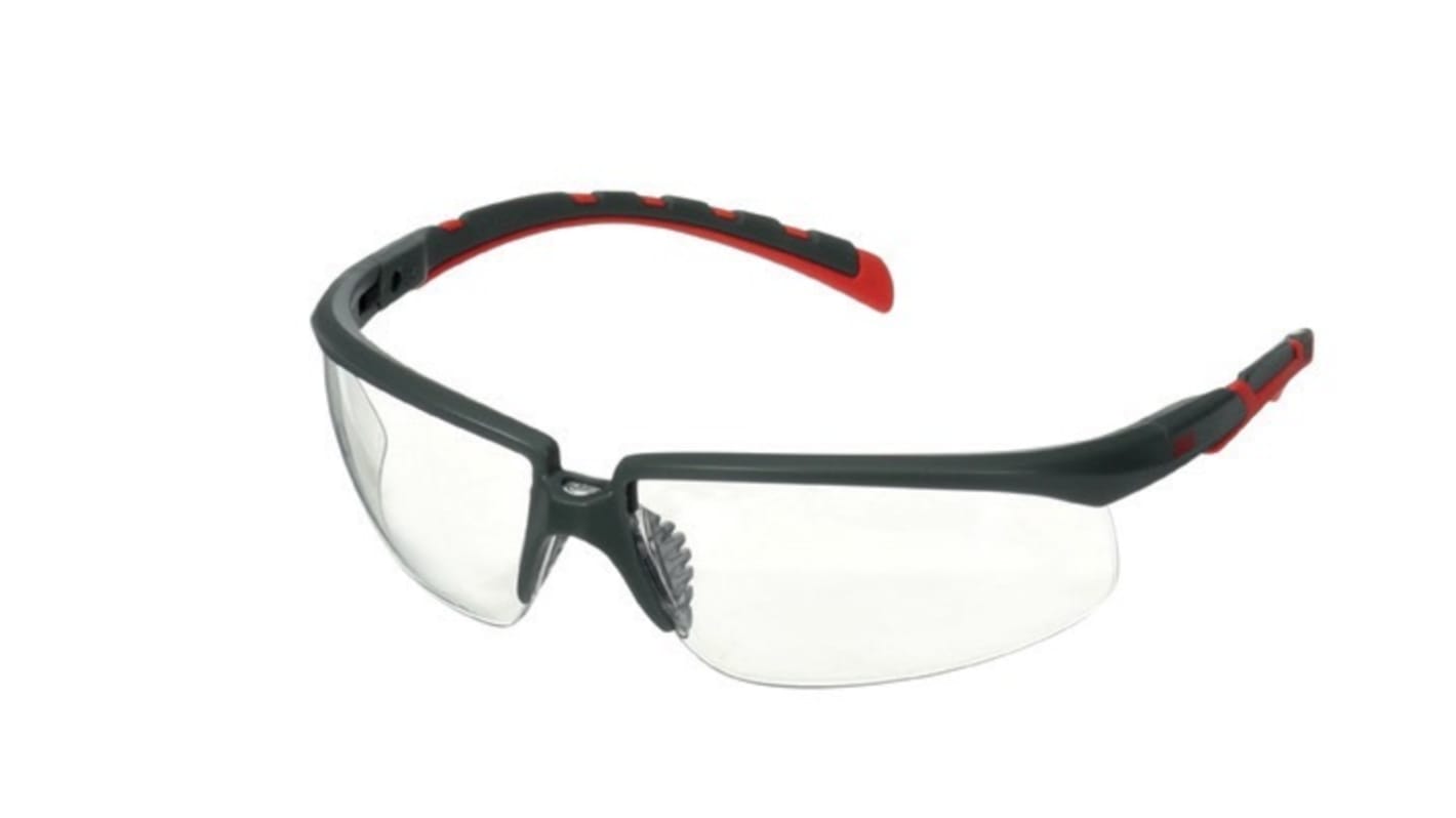 3M Solus 2000, Scratch Resistant Anti-Mist Safety Goggles with Clear Lenses