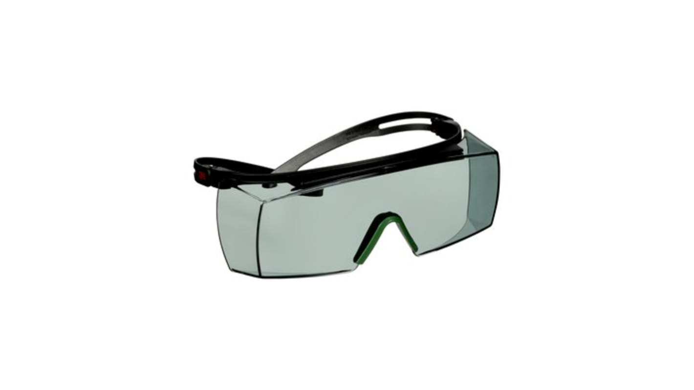 3M Secure-Fit 3700 OTG Schutzbrille, Carbonglas, Grau, , Rahmen aus Polycarbonat kratzfest