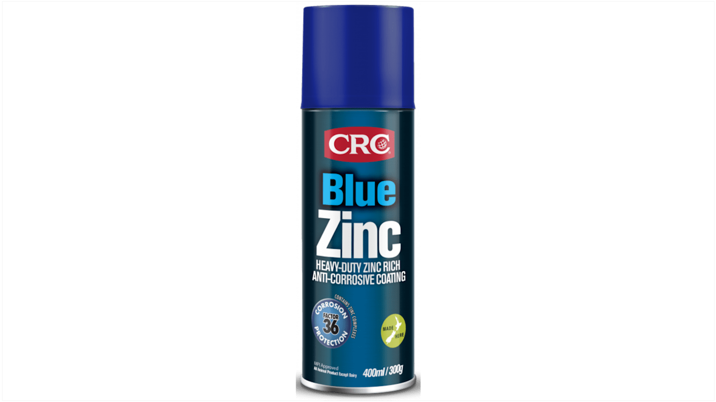 CRC 400ml Blue Satin Zinc Spray Paint