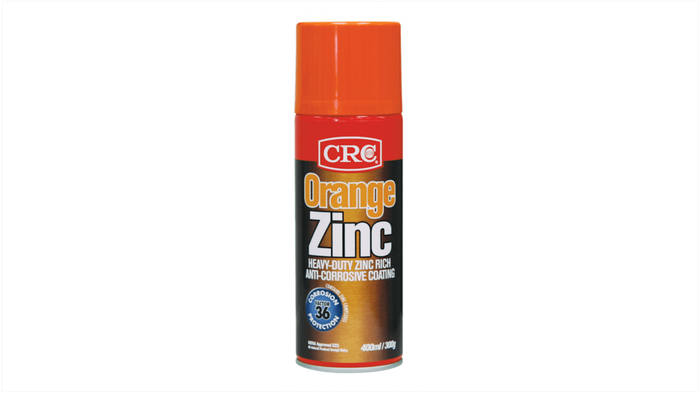 2101 CRC 400ml Orange Satin Zinc Spray Paint RS