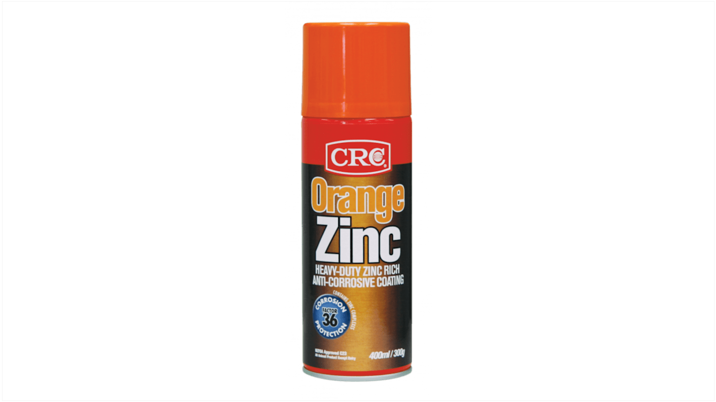 CRC 400ml Orange Satin Zinc Spray Paint