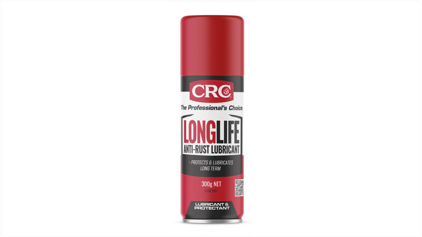 3097 | CRC Lubricant Aerosol 300 g LONG LIFE ANTI-Rust & LUBRICANT | RS