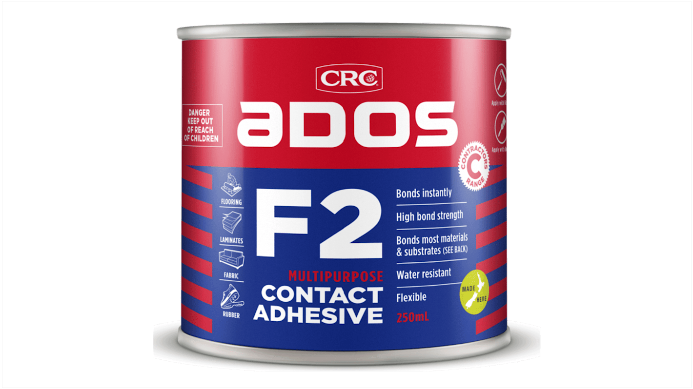 CRC ADOS F2 Liquid Adhesive, 250 ml