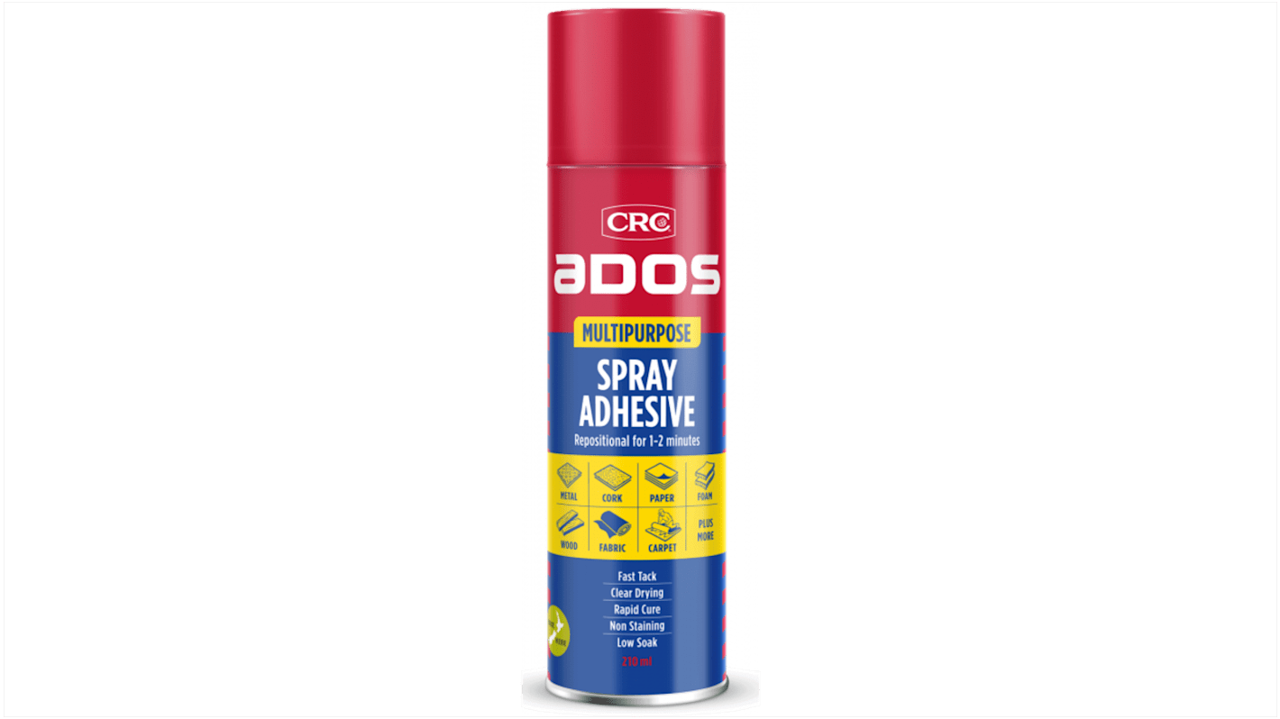 CRC Multi-Purpose Spray Adhesive Spray Adhesive, 210 ml