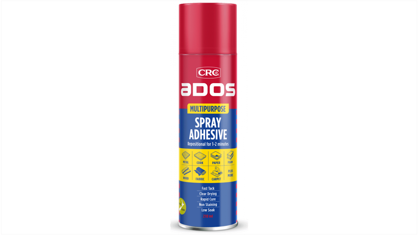 8015 CRC MultiPurpose Spray Adhesive Spray Adhesive, 210 ml RS