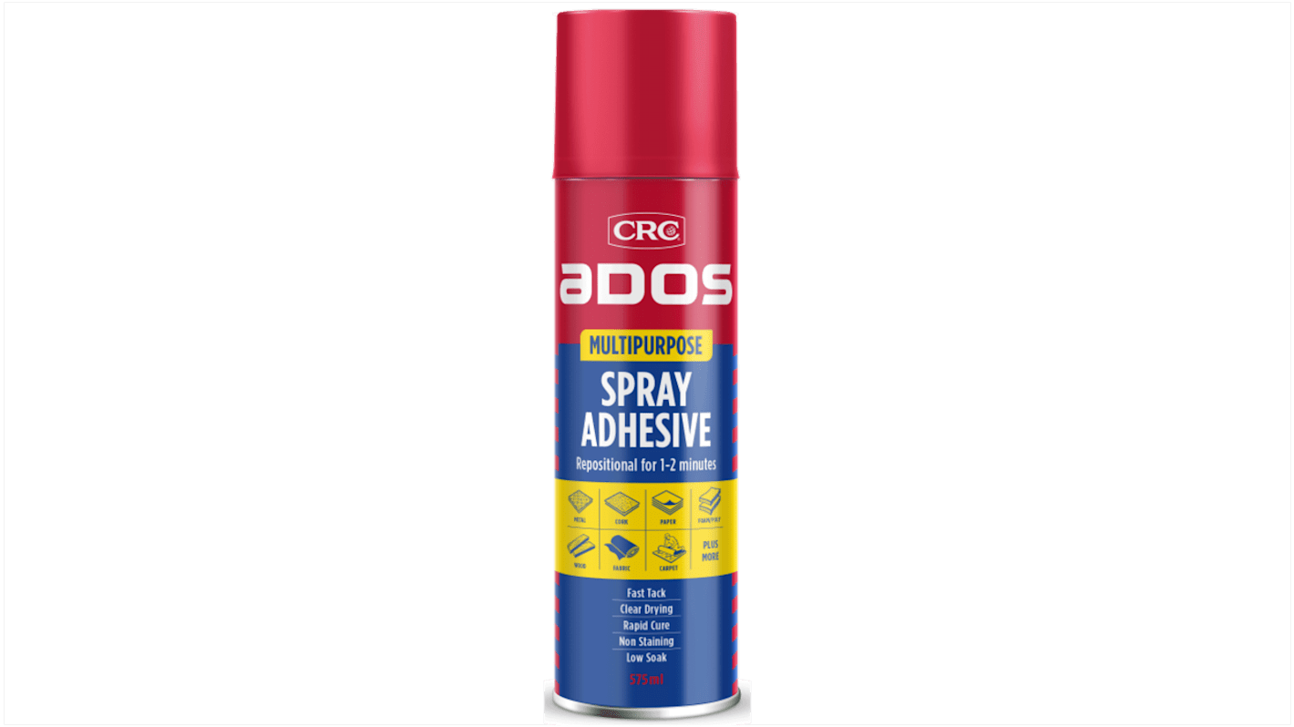 8017 CRC MultiPurpose Spray Adhesive Spray Adhesive, 575 ml RS