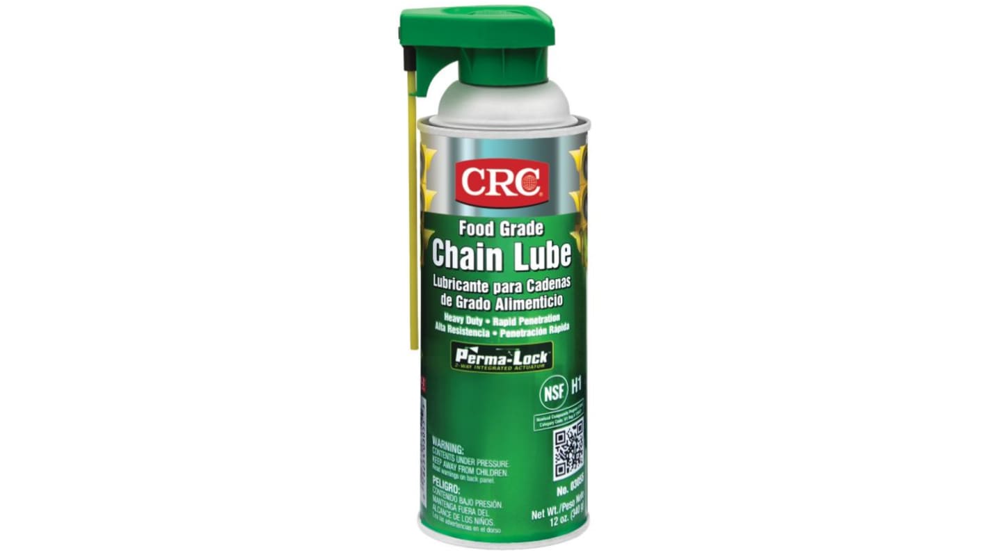 CRC 340 g Food Grade Chain Lube Chain Lubricant and for Chains, Food Industry Use