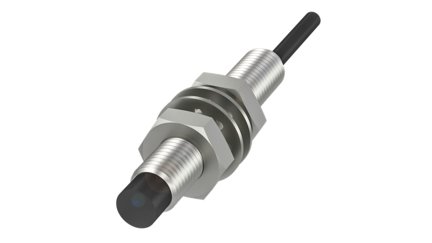 Sensor inductivo BALLUFF, M8 x 1, alcance 4 mm, salida PNP, 10 → 30 V dc, IP68