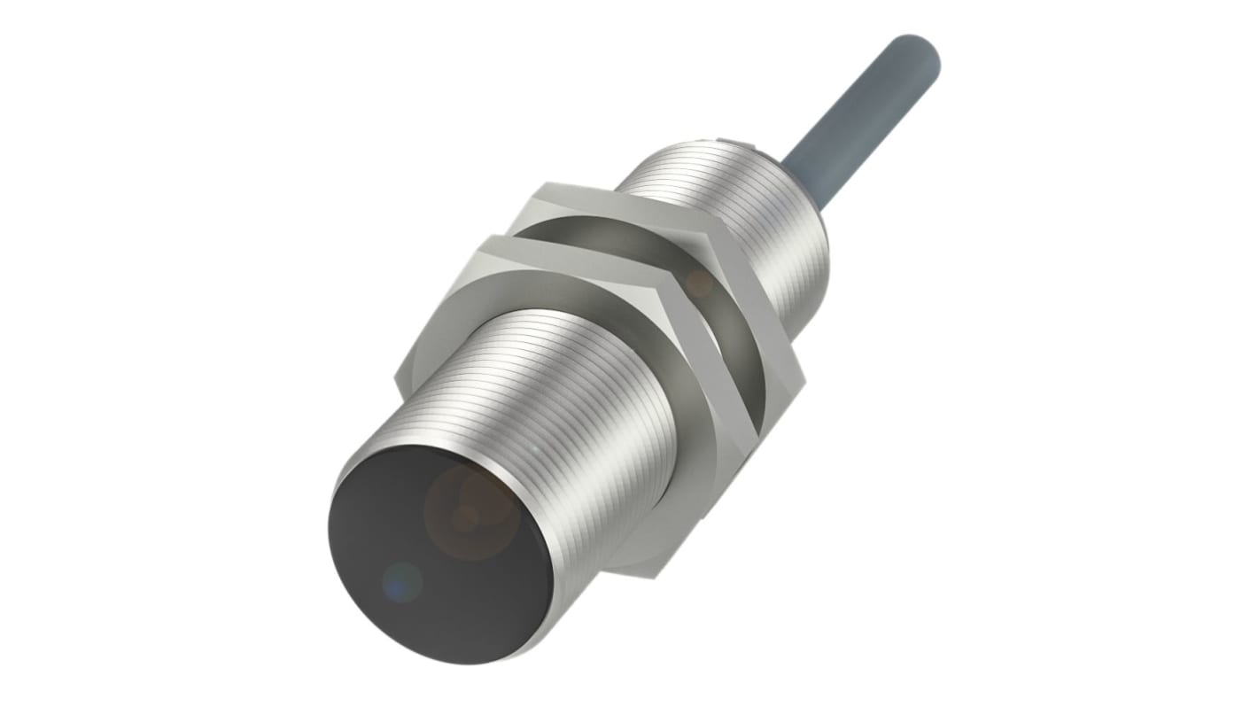 Sensore di prossimità induttivo Cilindrico BALLUFF, NPN, M18 x 1, rilevamento 8mm, 10 →30 V c.c.