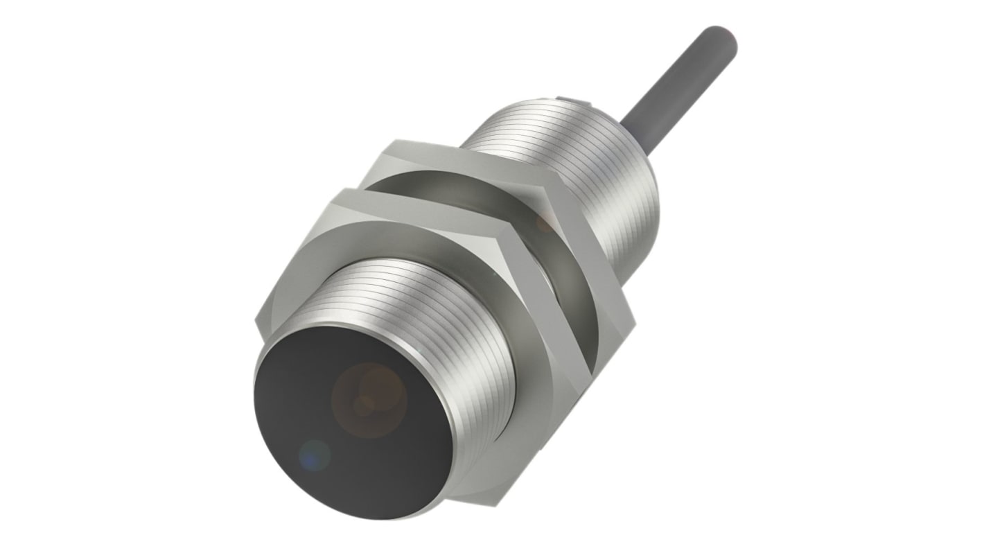 BALLUFF BES Series Inductive Barrel-Style Inductive Proximity Sensor, M18 x 1, 7mm Detection, NO Output, 10 → 36