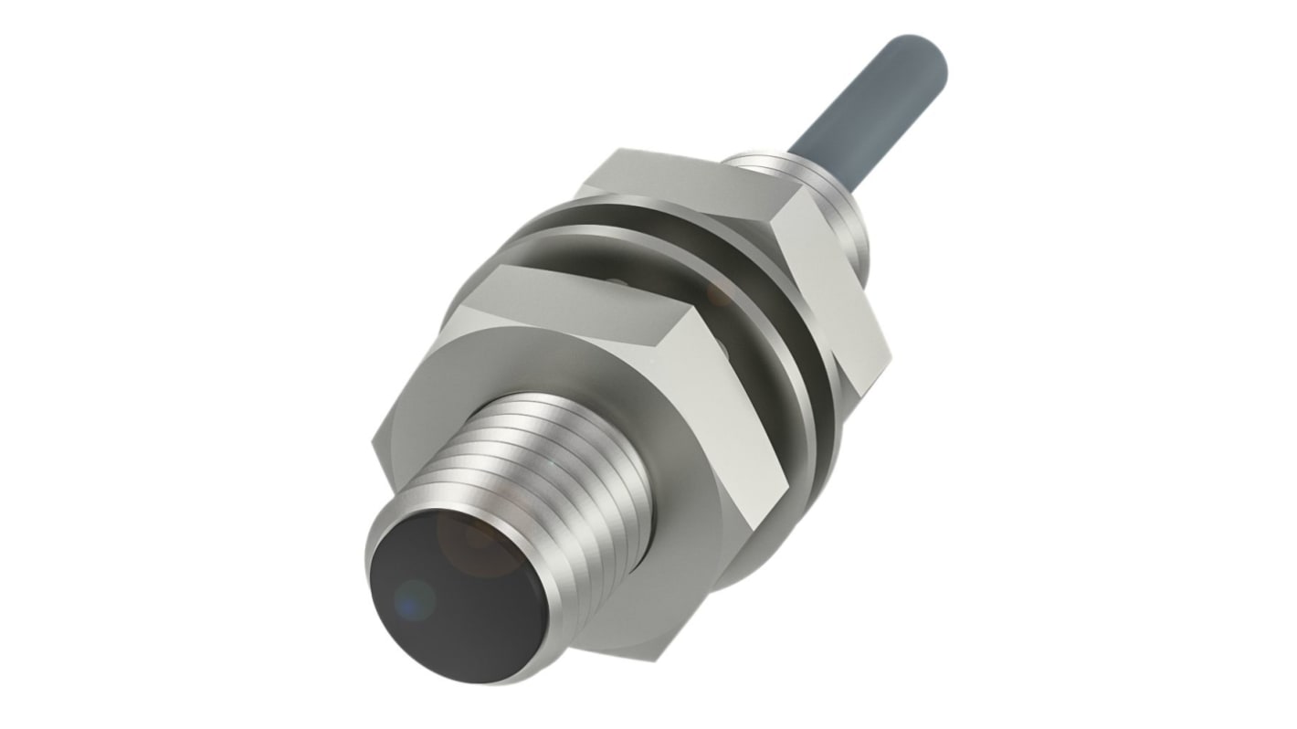 BALLUFF BES Series Inductive Barrel-Style Inductive Proximity Sensor, M8 x 1, 2mm Detection, NPN Output, 10 → 30