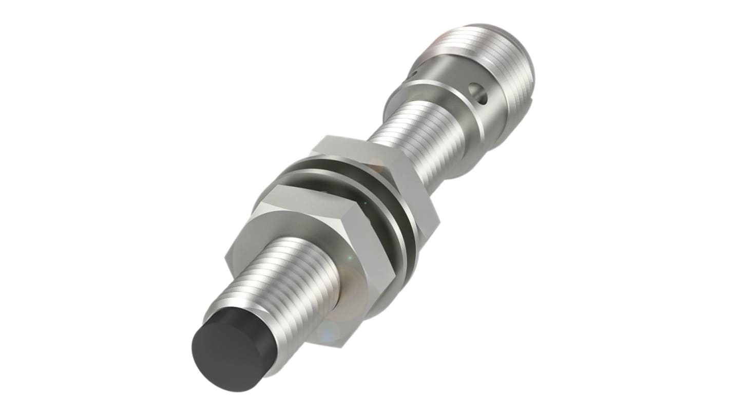 BALLUFF BES Series Inductive Barrel-Style Inductive Proximity Sensor, M8 x 1, 2.5mm Detection, PNP Output, 10 →