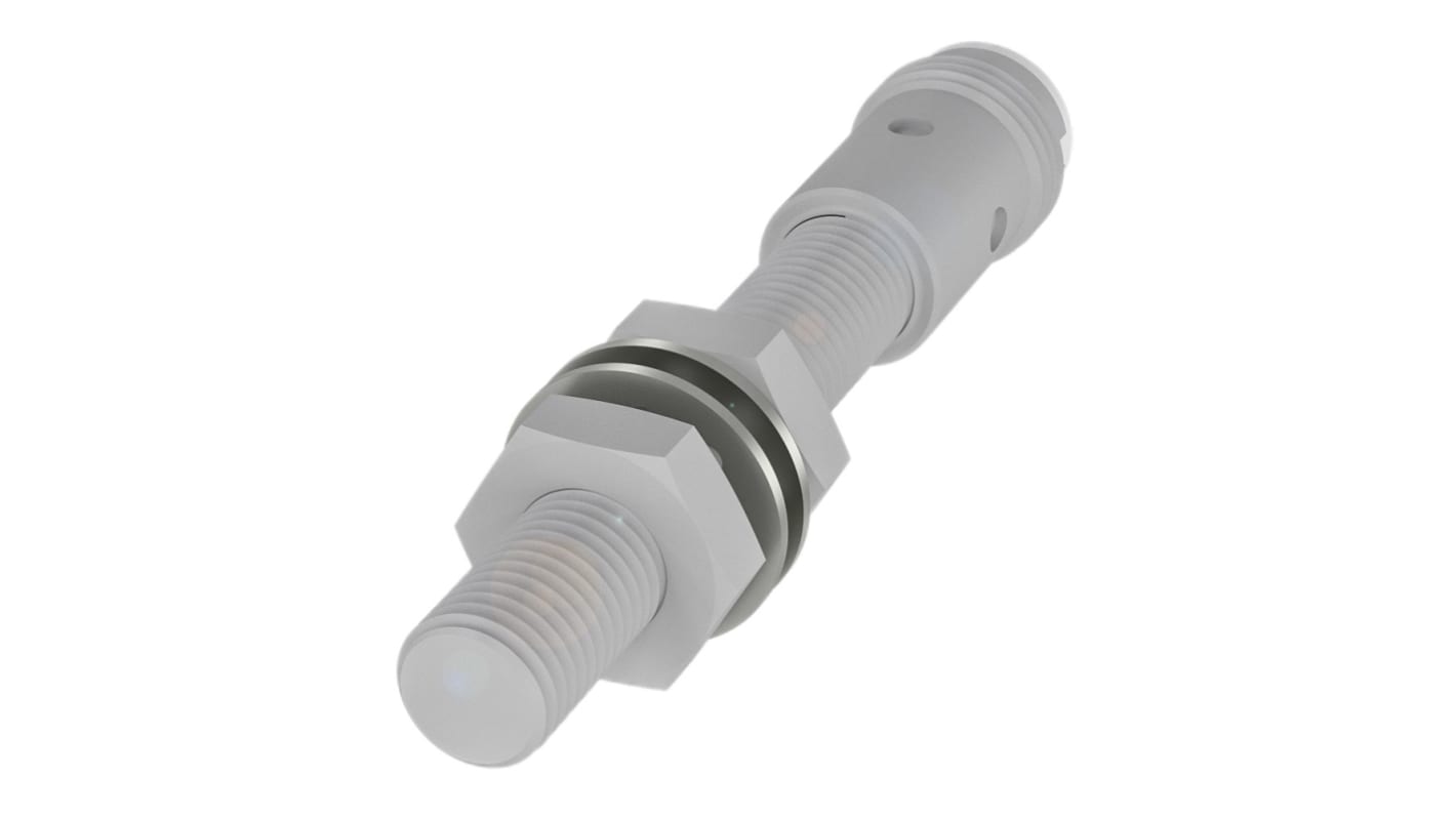 BALLUFF BES Series Inductive Barrel-Style Inductive Proximity Sensor, M8 x 1, 2 mm Detection, PNP Output, 10 →