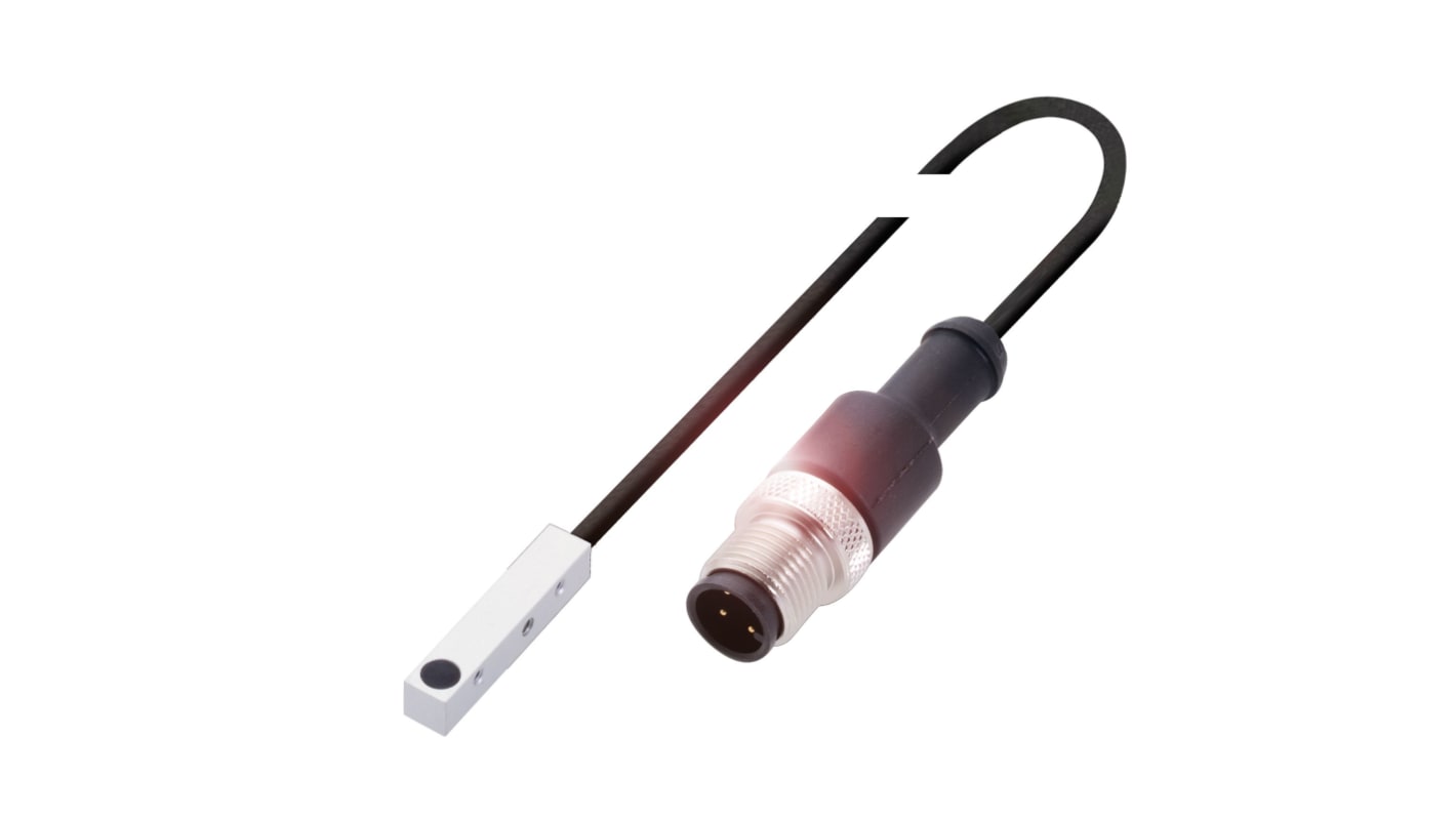 BALLUFF BES Series Inductive Block-Style Inductive Proximity Sensor, M12 x 1, 1.5 mm Detection, PNP Output, 10 →