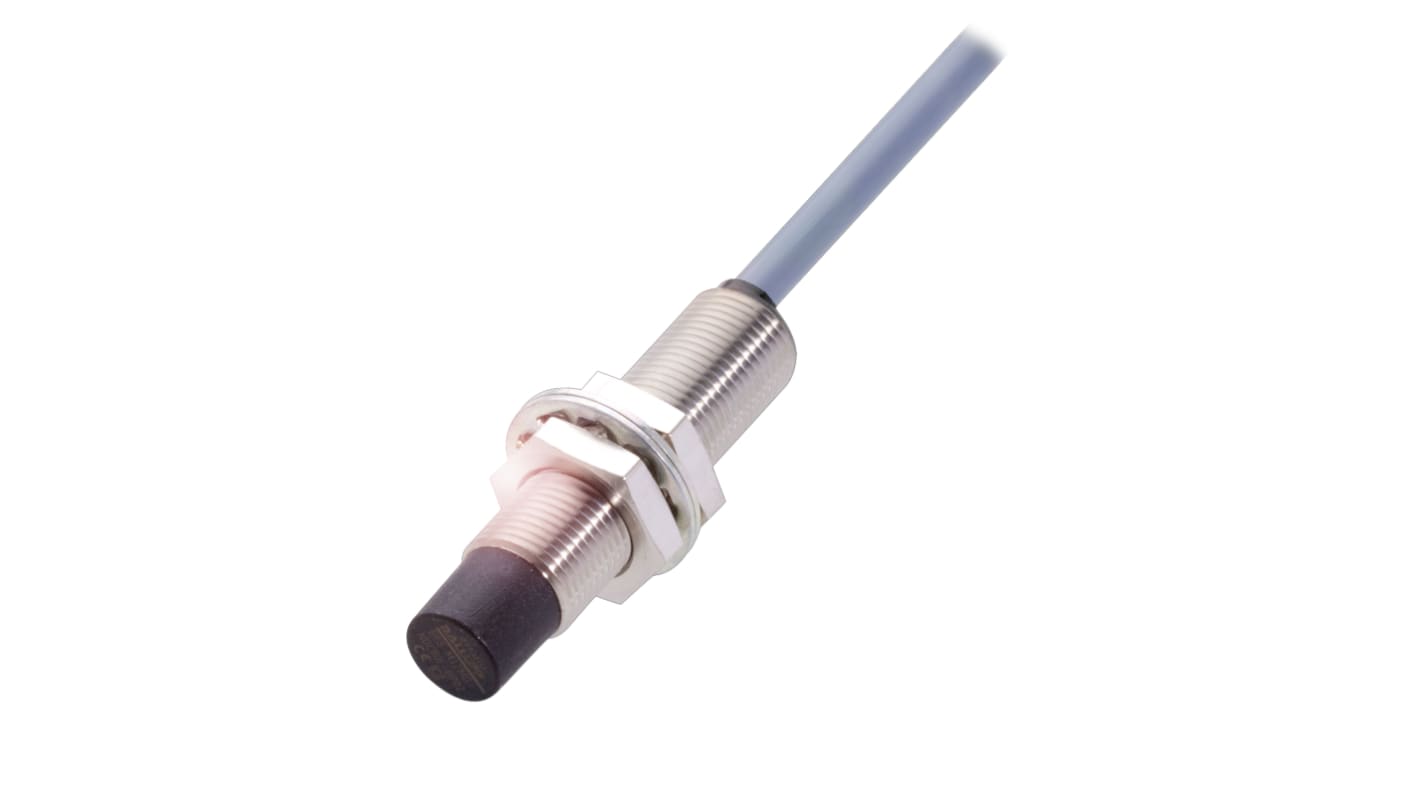 Sensor inductivo BALLUFF, M12 x 1, alcance 8 mm, salida PNP, 10 →30 Vdc, IP67