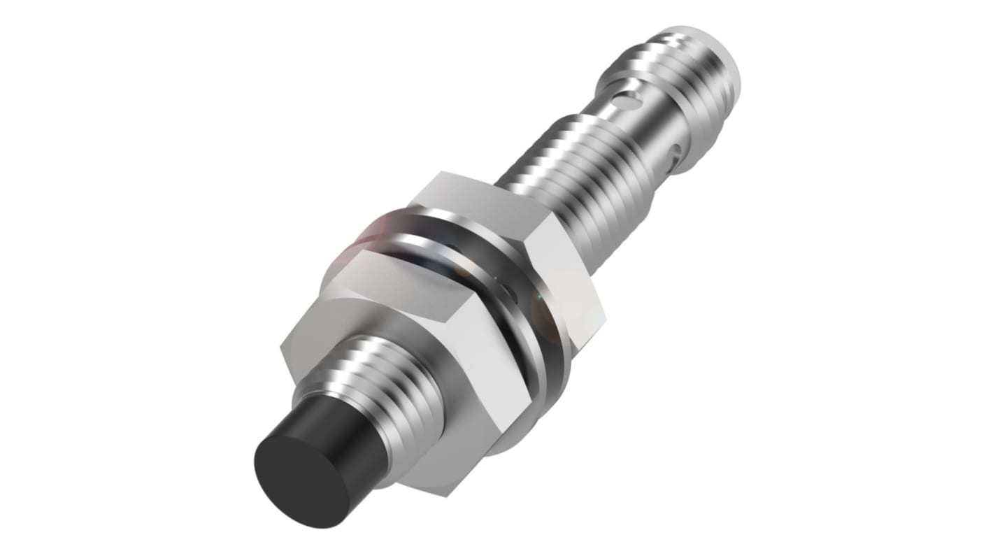 BALLUFF BES Series Inductive Barrel-Style Inductive Proximity Sensor, M8 x 1, 6mm Detection, PNP Output, 10 → 30