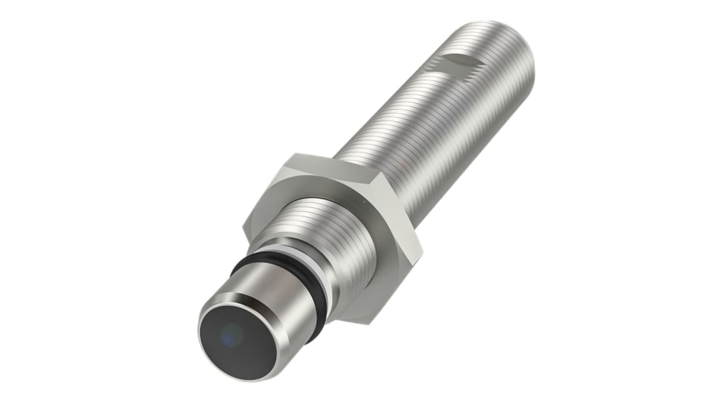 BALLUFF BES Series Inductive Barrel-Style Inductive Proximity Sensor, M12 x 1, 1.5 mm Detection, PNP Output, 10