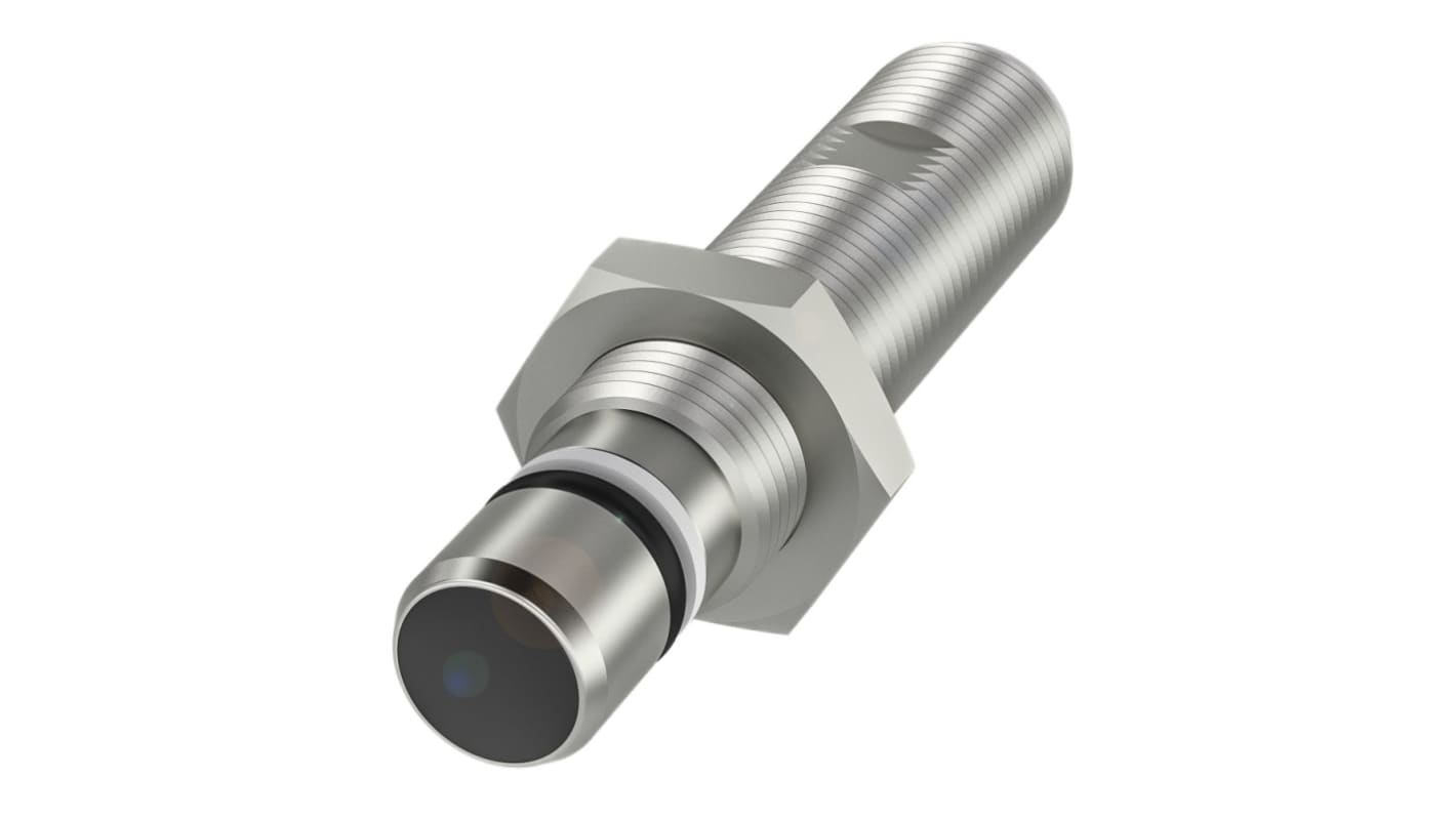 BALLUFF BES Series Inductive Barrel-Style Inductive Proximity Sensor, M12 x 1, 1.5 mm Detection, PNP Output, 10