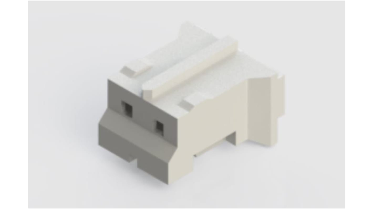 EDAC Female Crimp Connector Housing, 2mm Pitch, 2 Way, 1 Row