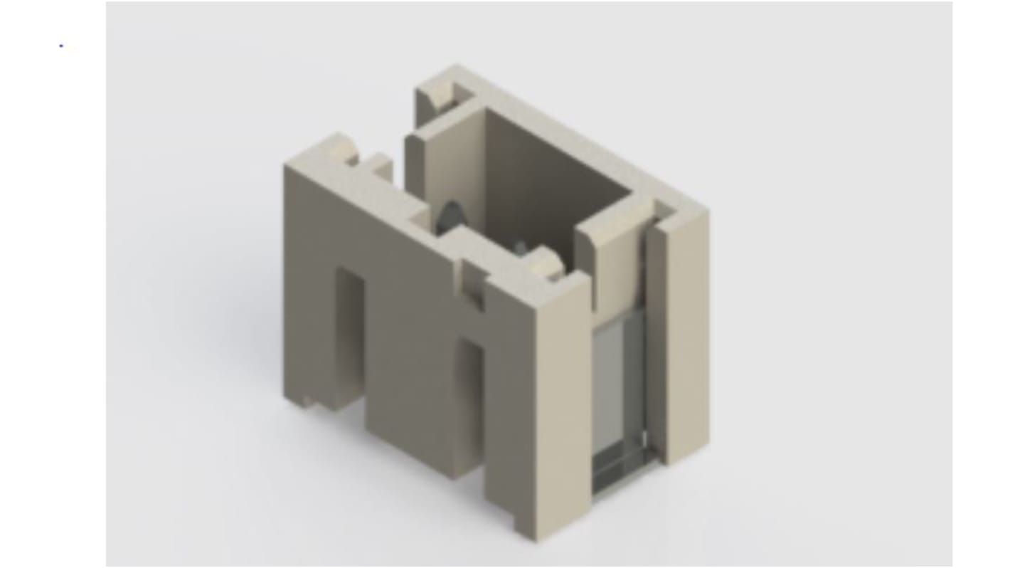 EDAC 140 Series Surface Mount PCB Header, 2 Contact(s), 2.0mm Pitch, 1 Row(s)