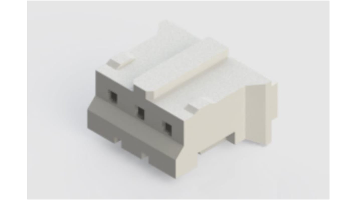 EDAC Female Crimp Connector Housing, 2mm Pitch, 3 Way, 1 Row